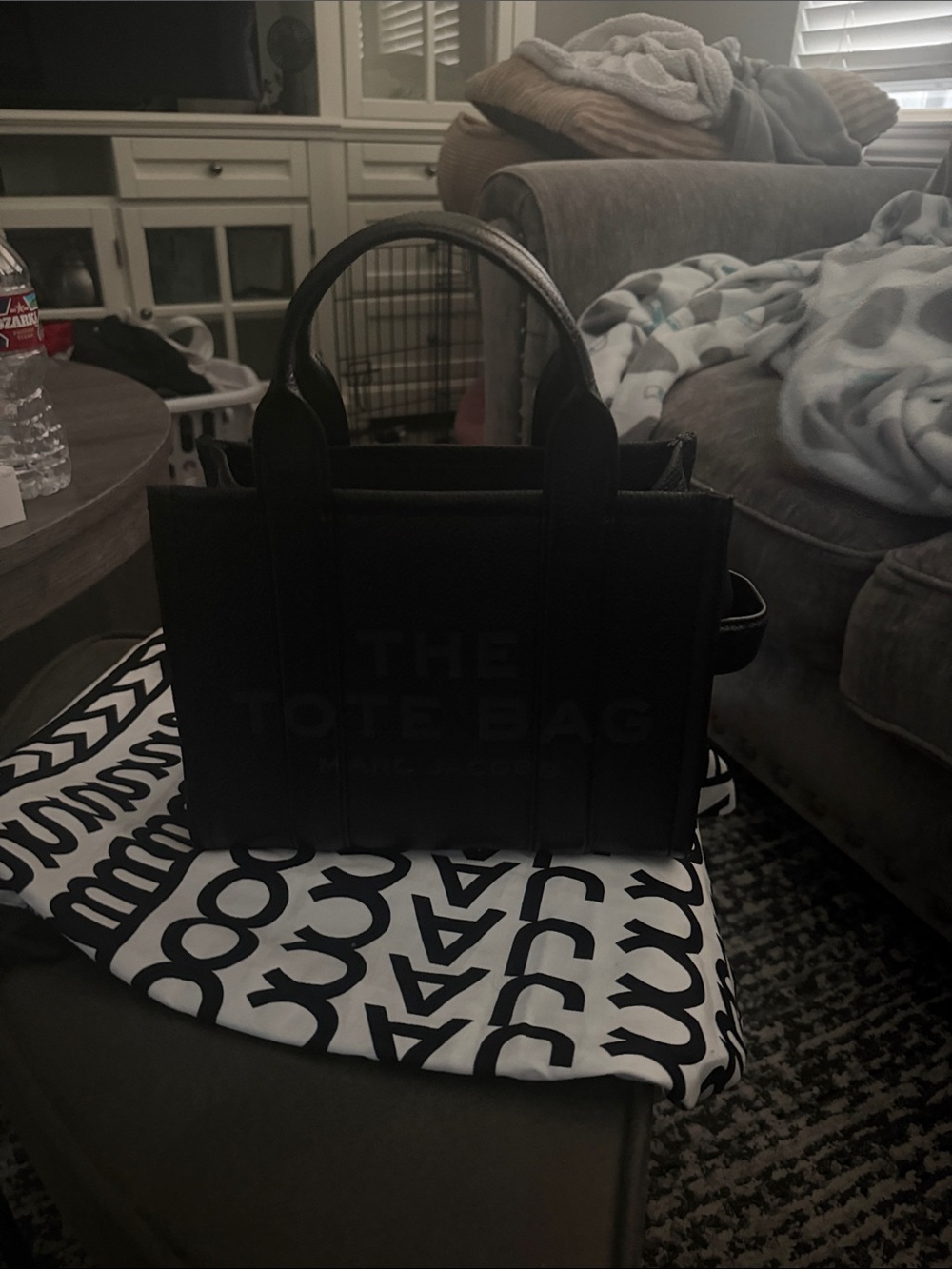 Marc Jacobs Black Mini Tote Bag